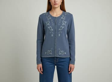 byolala kurtki zimowe: Kardigan damski, rozmiar L — 8