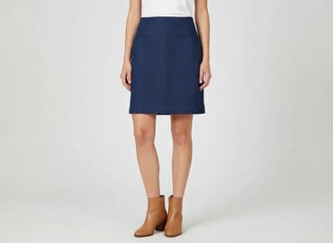 spódniczka granatowa: Spódnica damska, rozmiar M — 7