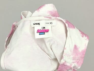 cropp bluzki z krótkim rękawem: Sinsay, Top damski, rozmiar XS — 4