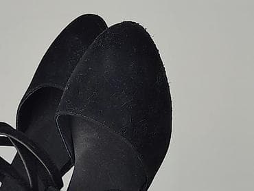 glany na platformie ccc: Czarne damskie czółenka taneczne na niskim obcasie - Przeznaczenie — 6