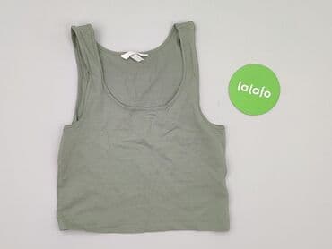 zielona koszulka zara: H&M, Top damski, rozmiar S — 2