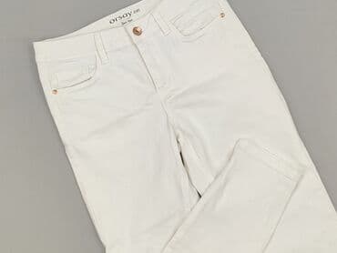 c a białe spodnie: Orsay, Jeansy damskie, M — 1
