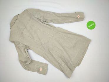 beżowy trencz i sukienka: SuperStar, Płaszcz damski, rozmiar S — 4