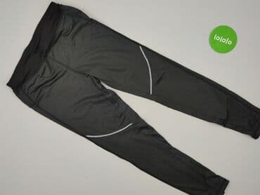 legginsy prążkowane hdm: Crivit, Legginsy Sportowe damskie, M — 2
