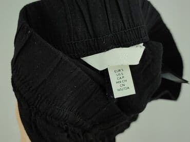 legginsy woskowane wysoki stan: H&M, Material trousers for women, size S (EU 36) — 4