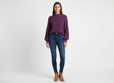 fioletowy sweter reserved: Beloved, Sweter damski, rozmiar S — 6