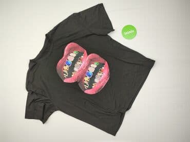 t shirt damski z cyrkoniami: Shein, T-shirt damski, rozmiar XL — 2