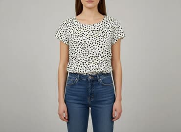 koszulki z atomowkami: Ann Taylor, Bluzka damska, M — 7