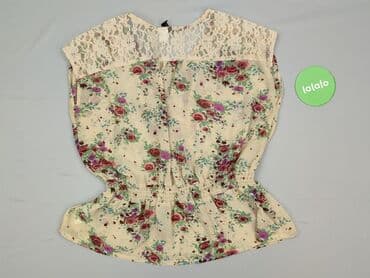 srebrna bluzka h: H&M, Bluzka damska, rozmiar XS — 3