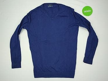 bialy golf: Sweter dla mężczyzn, rozmiar S — 2