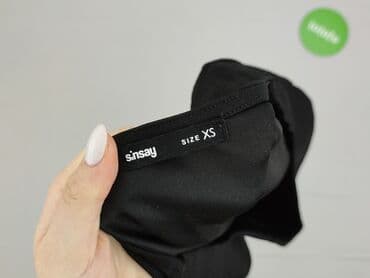 srebrny top sinsay: Sinsay, Bluzka damska, XS — 5