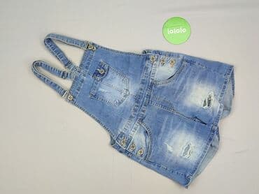 jeansowe ogrodniczki damskie: Ogrodniczki damskie, rozmiar S — 2