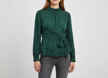 reserved zielone bluzki: Reserved, Bluzka damska, rozmiar S — 1