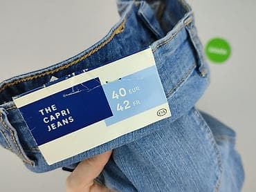 buty azuree: C&A, Jeansy damskie, rozmiar L — 6