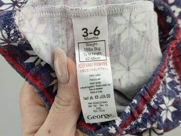 c a legginsy niemowlece: Niemowlęce spodnie materiałowe, 3-6 miesięcy, 62-68 cm, George, stan - Dobry — 5