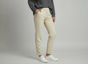 born2be spodnie z wysokim stanem: Spodnie materiałowe damskie, rozmiar L — 1