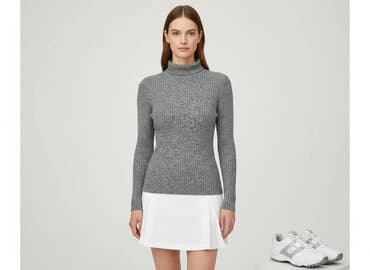 sweterki shein: Shein, Golf damski, rozmiar XS — 6