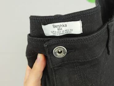 bershka marynarki damskie: Bershka, Spodnie materiałowe damskie, rozmiar XL — 4