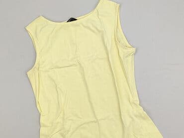 bluzka żółta w czarne paski: Greenpoint, Top damski, rozmiar M — 1