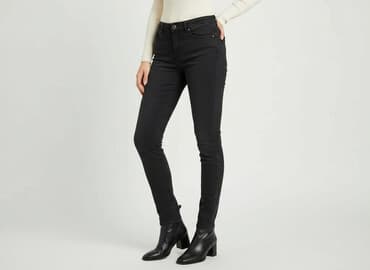 polskie jeansy prl poznań: Jeansy damskie, rozmiar S — 1