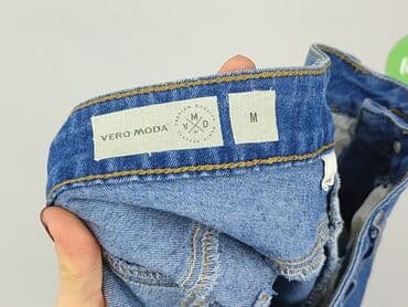 spódniczka dżinsowe z wysokim stanem: Vero Moda, Spódnica damska, rozmiar M — 4