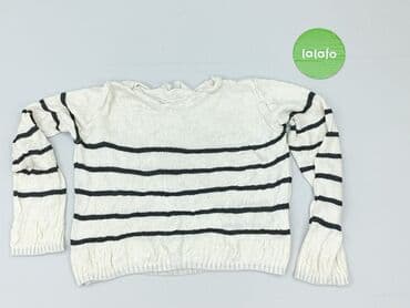 allegro sweterki azurowe: Sweatshirt, H&M, 10 years, 134-140 cm, condition - Perfect — 2