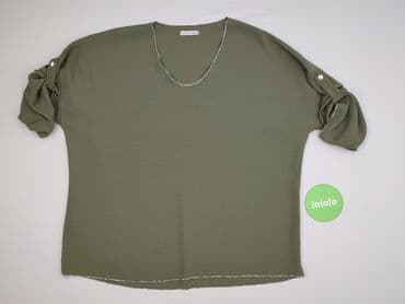 bluzki w serek plus size: New Collection, Bluzka damska, rozmiar 8XL — 2