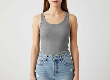 kamizelka damska krótka h m: H&M Divided, Top damski, rozmiar S — 7