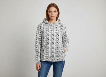 cropp bluza z kryształkami: Cropp, Bluza z kapturem damska, rozmiar L — 1
