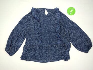 granatowe bluzki: H&M, Bluzka damska, rozmiar M — 4