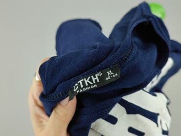 czarne t shirty basic: T-shirt damski, rozmiar XL — 5