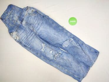 jeansowe ogrodniczki damskie: H&M, Ogrodniczki damskie, rozmiar M — 2