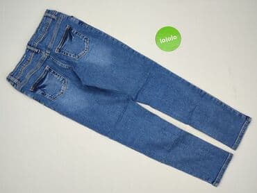 t shirt basic h m: Spodnie jeansowe, 11 lat, 140/146, stan - Bardzo dobry — 3