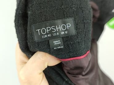 marynarka i koszulka: Topshop, Women's blazer, size L (EU 40) — 4