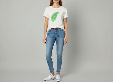 moncler x palm angels t shirty: T-shirt damski, rozmiar M — 1