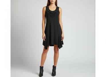 suknie wieczorowe czarne długie: Sukienka damska, rozmiar S — 6