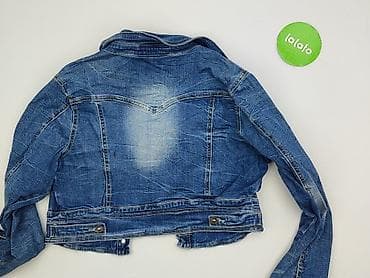 denim kurtka: Dziecięca kurtka jeansowa, 7 lat, 116-122 cm, stan - Bardzo dobry — 4