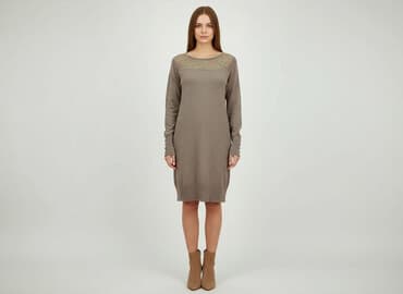 sukienka z dlugim swetrem: Sukienka damska, rozmiar S — 1