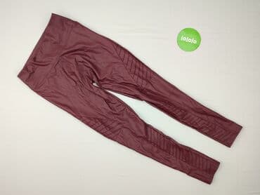 legginsy woskowane: Yu & Me, Legginsy Ze skóry ekologicznej damskie, rozmiar S — 2