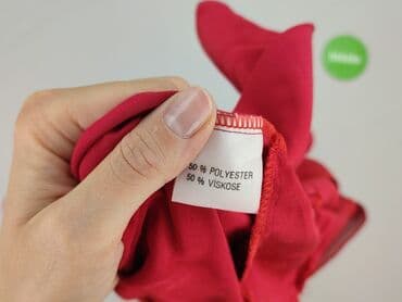 piękne czerwone sukienki na wesele: Koszula damska, rozmiar M — 5