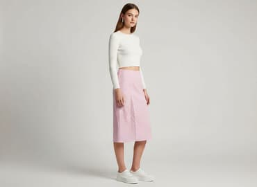 spódnice w groszki stradivarius: H&M Divided, Spódnica damska, rozmiar 2XS — 6