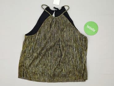 złoty top damski: H&M Divided, Women`s top, size XL — 3