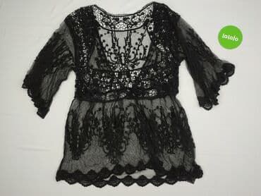 sweter w paski reserved: Reserved, Ponczo damskie, M — 2