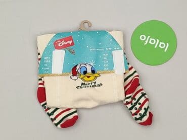 woskowane spodnie dla dziewczynki: Rajstopy dla niemowląt, 9-12 miesięcy, 74-80 cm, Disney, stan - Idealny — 2