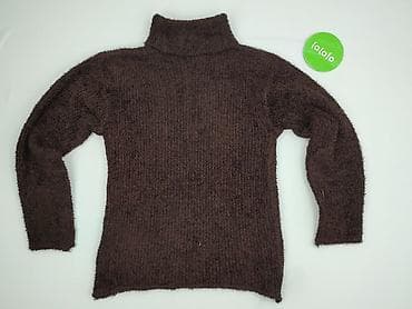 sweter turkusowy: Golf damski, rozmiar M — 2