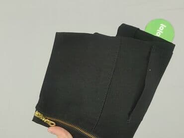 krótkie czarne spodenki materiałowe: Pieces, Szorty damskie, rozmiar M — 7