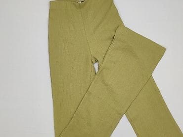 jeansy ecru: Spodnie materiałowe damskie, rozmiar S — 1