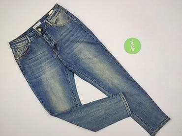 low rise flare: DENIM JEANS, Jeansy damskie, rozmiar L — 2
