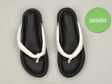 kapcie z białą podeszwą: Japonki damskie, rozmiar 37 — 2