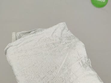 srebrna narzutka: T-shirt damski, rozmiar S — 4